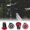 1 Pair Flame Pattern Handlebar End Caps Aluminum Zinc Zinc Alloy Handlebar Grip End Plugs  Road Bicycle