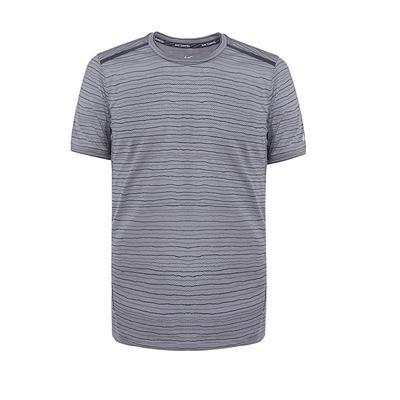 Mens Football Series Crew Neck Casual Pullover Short Sleeve T-Shirt Men T-Shirt Gray 724810-065