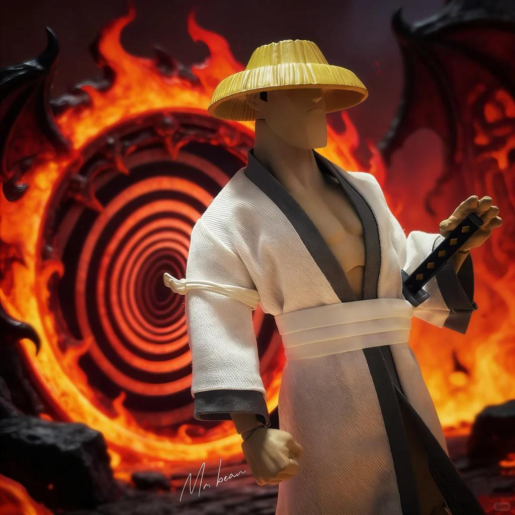 Mezco Toyz One:12 Articulated Action Figure Samurai Jack Anime Movie Collectible Model Joint Movable Doll Fans Gift Home Decor