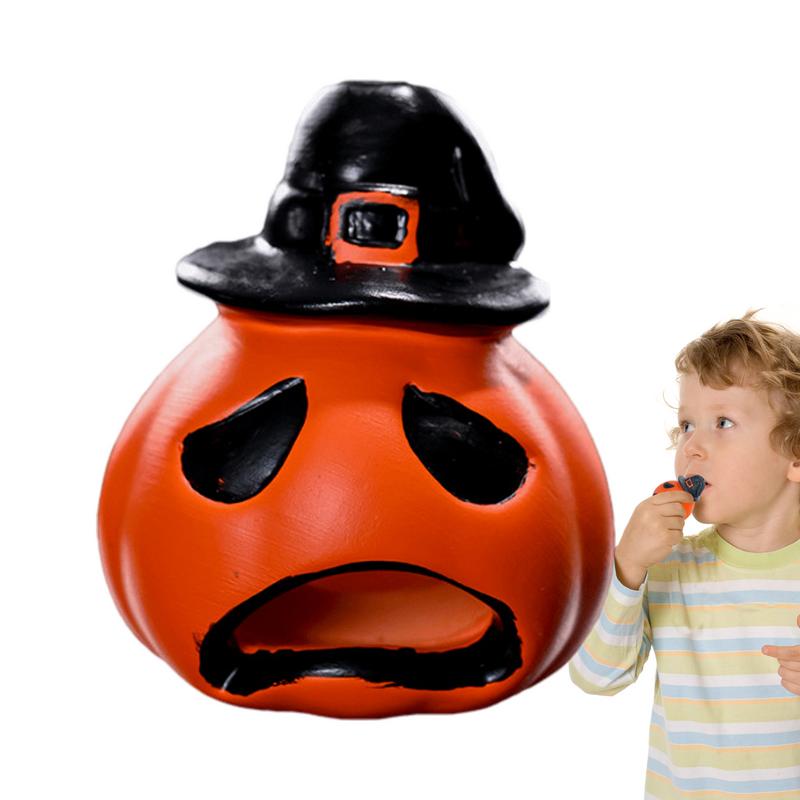 Gruselige aztekische Todespfeife, donnernde Echos antiker Krieger, die intensive menschliche Schreipfeife für Halloween-Partyzubehör