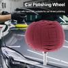 Auto Polierpad Bohrerball Auto Polierer Pufferpad Detaillierte Kratzerpolitur Schaftdurchmesser 6mm für die Pflege von Autoreifenfelgen