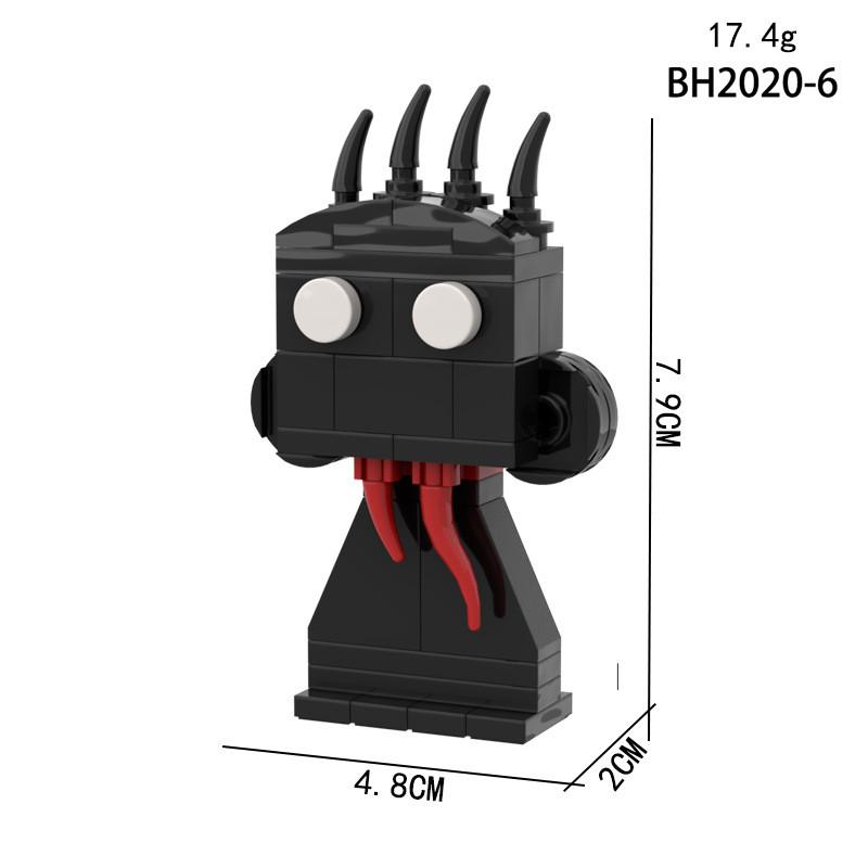 Sprunki Building Blocks Assemble Toy Doll Game Display Model Gift Decoration