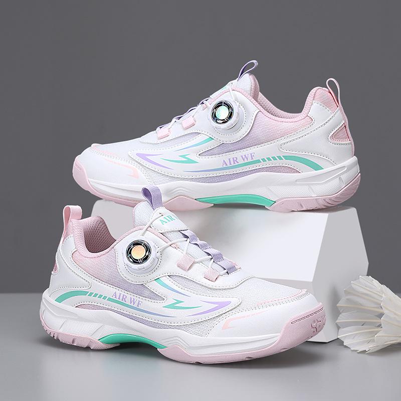 Youth Lightweight Non-Slip Badminton & Table Tennis Shoes for Boys & Girls