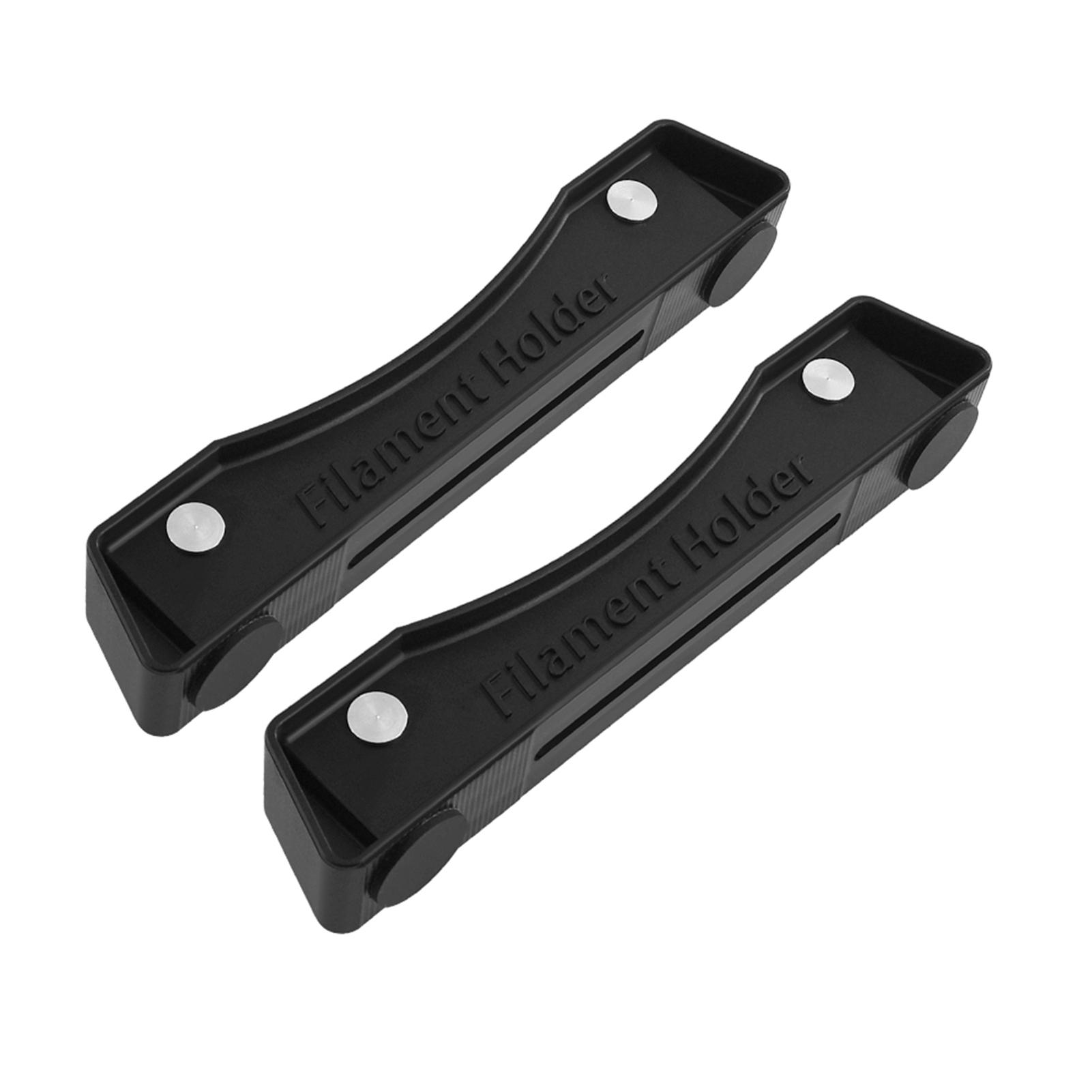 

2pcs Filament Holder Bearing Design Nylon Plastic Spool Holder Set with Anti Slip Mats 3D Printer Material Rack