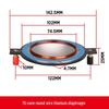 Multi-Core Titanium Tweeter Diaphragm Horn Speaker (34, 44, 51, 72, 75 Core Options)