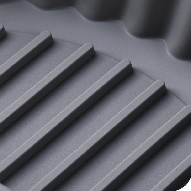 Multifunktionell silikonform för airfryer Högtemperatur bakform Bakning delikatesser Tvådelad avdelning