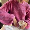 Autumn/Winter Women's Backless Lace-Up Long Sleeve Knitted Sweater