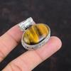 Tiger's Eye Pendant 925 Sterling Silver Pendant Handmade Gemstone Pendant Tiger's Eye Jewelry Vintage Pendant Gifts For Women Dainty Jewelry