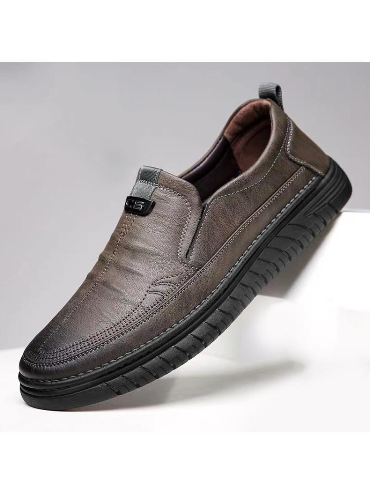 Fashion 2024 New High Quality Outdoor Comfortable Fashion Soft Classic Driving Non-slip Flats Handmade Men Cowhide Leather Casual Shoes