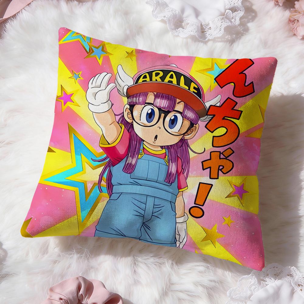 Anime D-Dr. SlumpS Cushion Cover Premium Comfort Reversible Pillow Cove -Two in One Design for Any Room & Car Interior
