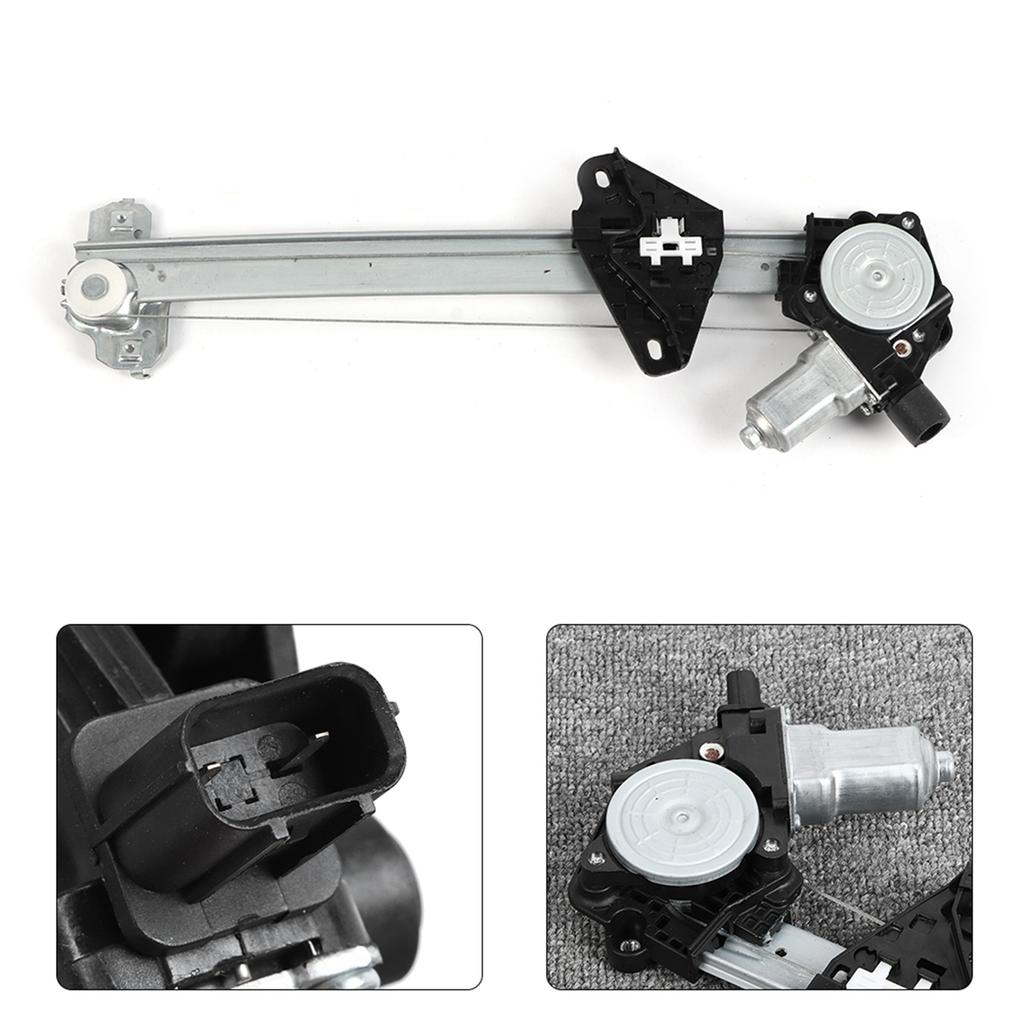Lewy Tylny Regulator Podnośnika Szyby z Silnikiem 72750TF0003 Pasuje do Honda JAZZ 20132014