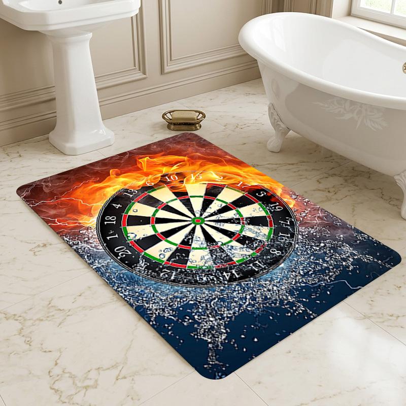 Dart Fire Living Room Nonslip Area Rug Soft Carpet For Bedroom Game Playroom Sofa Office Home Decor Doormat Christmas Gift C93077