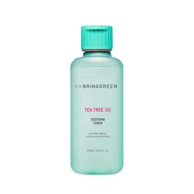 BRING GREEN Tea Tree Cica Soothing Toner Calming & Hydrating Facial Toner 250ml