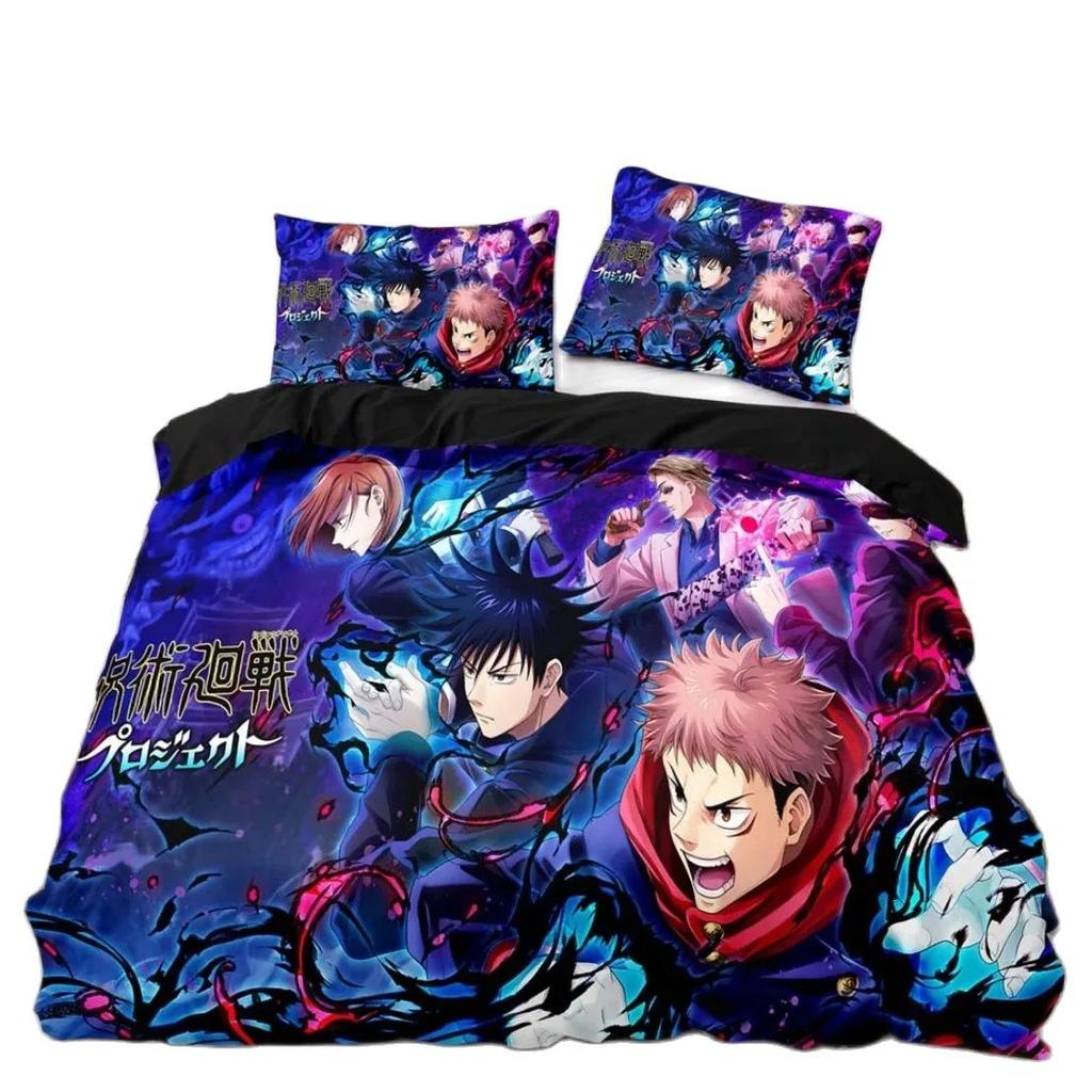 Jujutsu Kaisen Bedding CollectionSatoru Gojo Bedding Collection For Teenagers Boys Adults Famous Anime Duvet Cover Collections