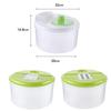 Household Salad Dryer Salad Spinner Vegetable Dehydrator Multi-Function Absorbent Basket Manual Vegetable Dryer Kitchen