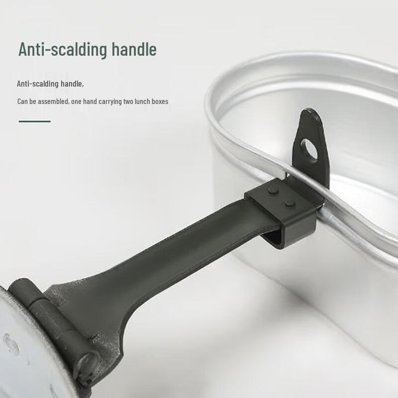 Outdoor Aluminium Camping-Mittagessensbox & Kochgeschirr