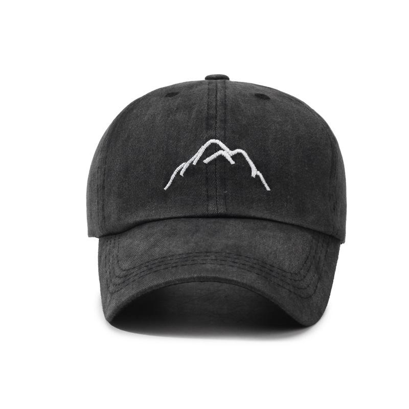 Vintage Men Baseball Cap Women Outdoor Embroidered Mountain Cap