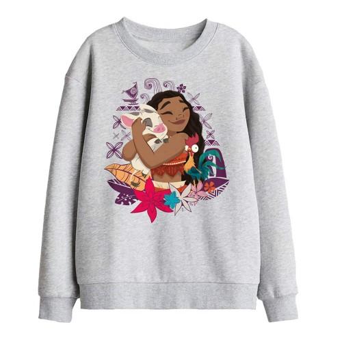 Moana Childrens/Kids Moana, Hei Hei & Pua Love Sweatshirt