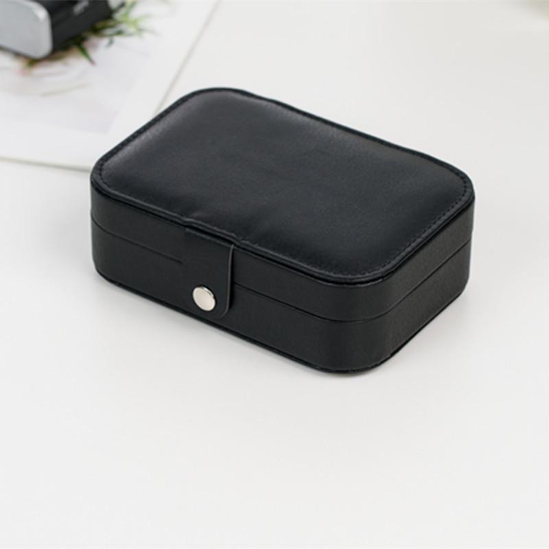 Jewelry box, jewelry organizer, multifunctional portable creative leather jewelry case, korean style accessories