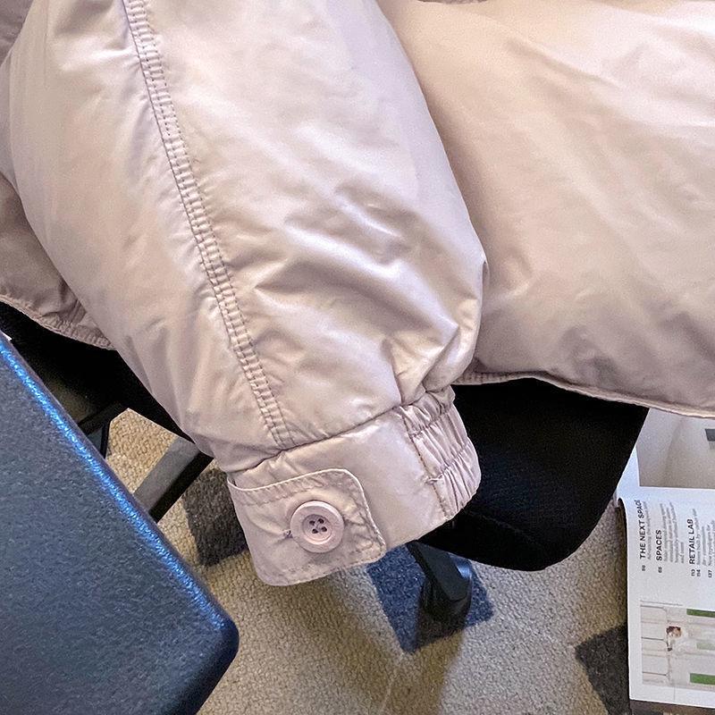 Petite Women's 2024 Winter Hooded Cotton Jacket - Short, Thick, and Warm