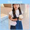 Trendy Kids Crossbody Bag With Stylish Pearl Handle And Fashionable Animal Design For Girls