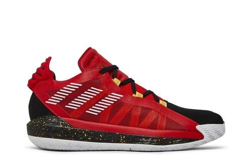 adidas Dame 6 GCA  Chinese New Year  EH1994 Men s Shoes 45 алый/золотой