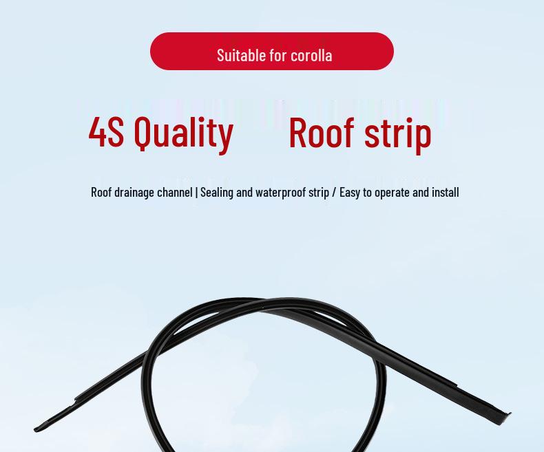 Toyota Corolla Roof Rack Car Sealing Strip