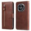 For OnePlus 13R 5G/Ace 5 5G/Ace 5 Pro 5G Case Zipper Wallet Calf Texture PU Leather Phone Cover