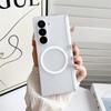 Magnetic Phone Case Frosted Translucent for Samsung Galaxy Z Fold 7 6 5 4 with Wireless Charge and Hinge Protection Cover