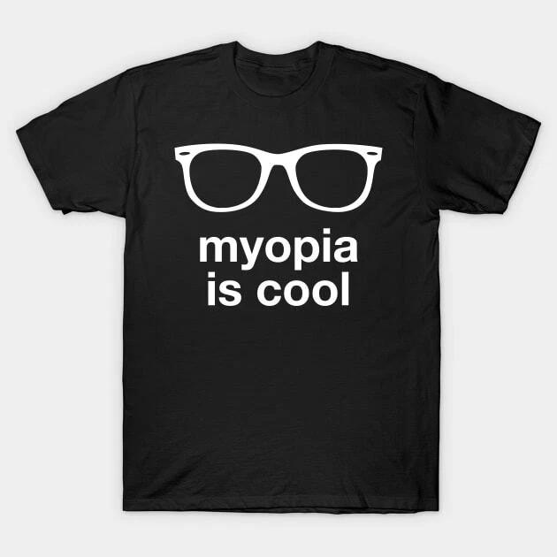 Myopia is cool Made in Australia T-Shirt XL