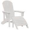 Garden Chair 2 pcs White 83 x 74 x 92 cm Polyethylene
