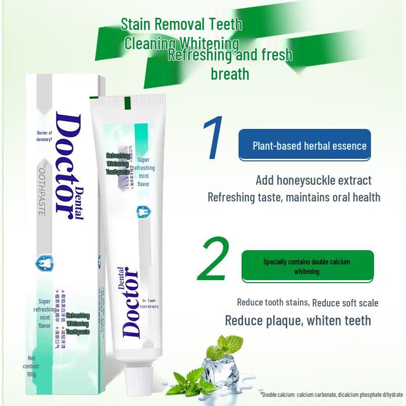 Dr. White Deep Clean Whitening Toothpaste
