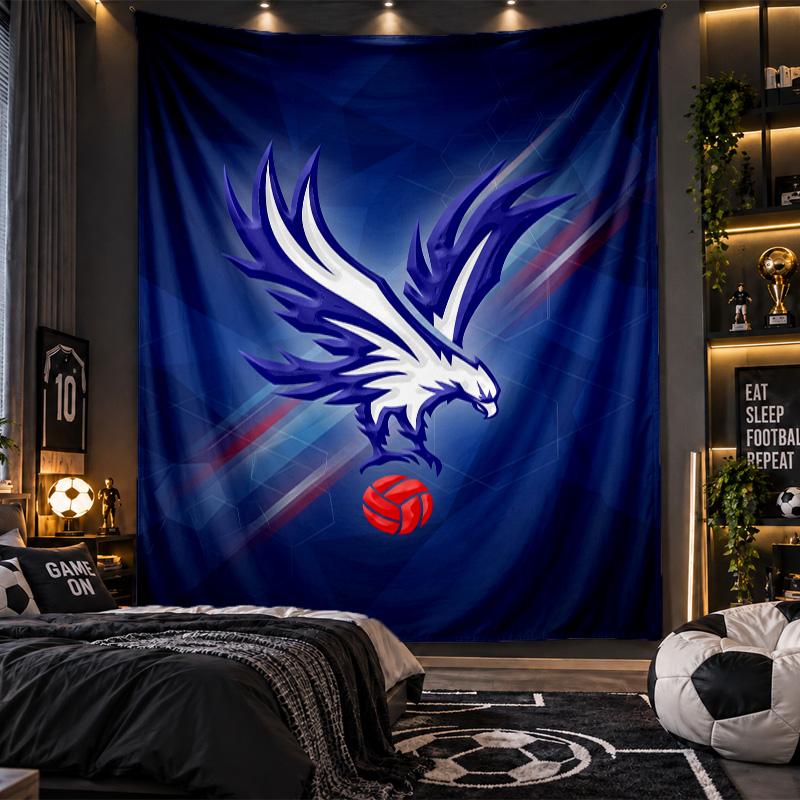 Wall Hanging Tapestry Crystal Palace Print Cloth for Living Room Bedroom Home Decor