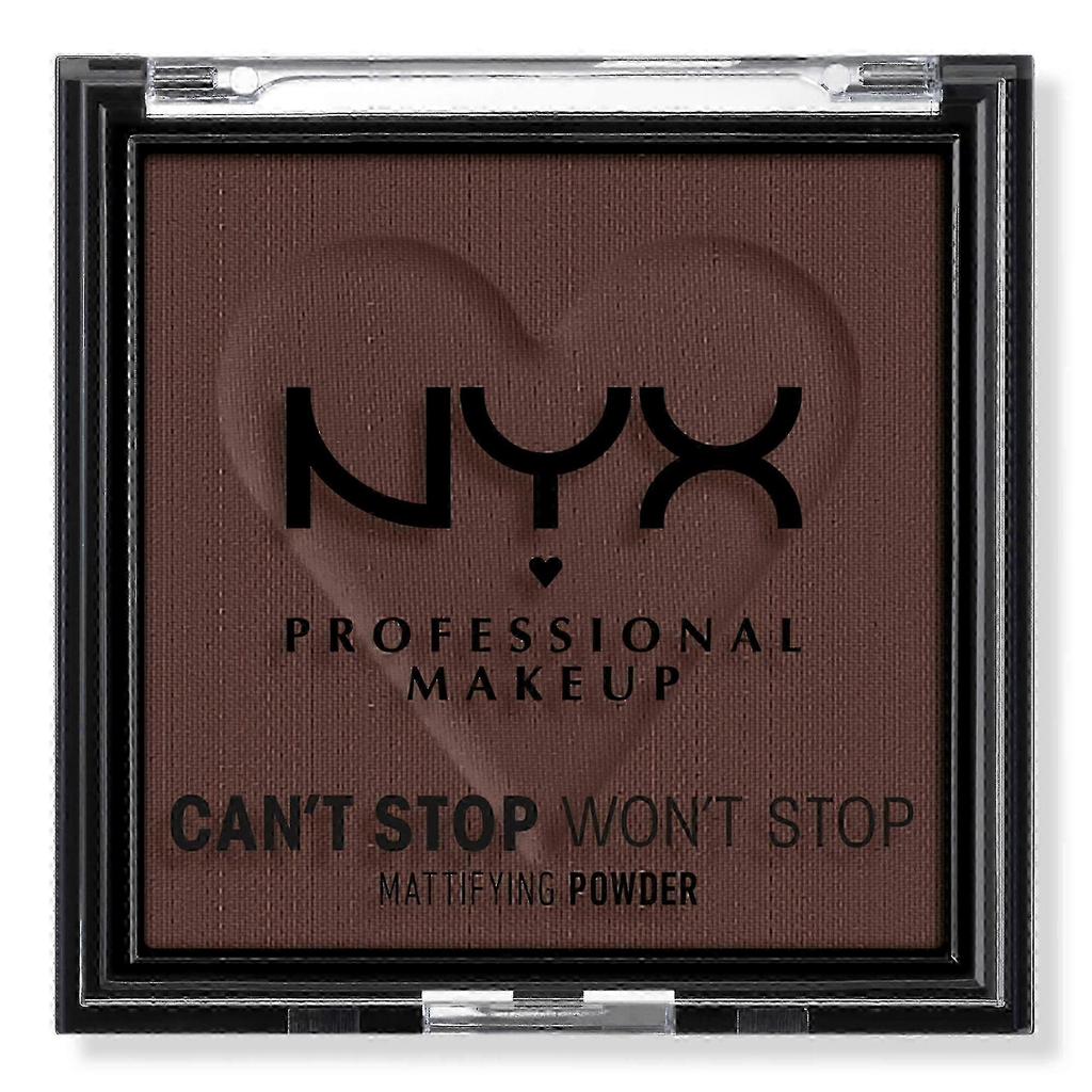 Nyx Professional Makeup Can't Stop Won't Stop Matteerpoeder voor de hele dag, Rijk, 0,21 oz