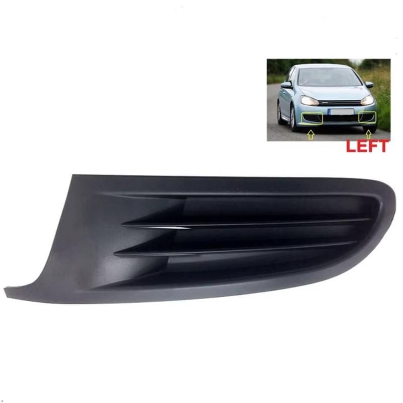 Applicable to Volkswagen GOLF MK6 fog lamp cover bumper left and right lower mesh fog lamp grille OEM: 1K0 853 665/1K0 853 666 Left