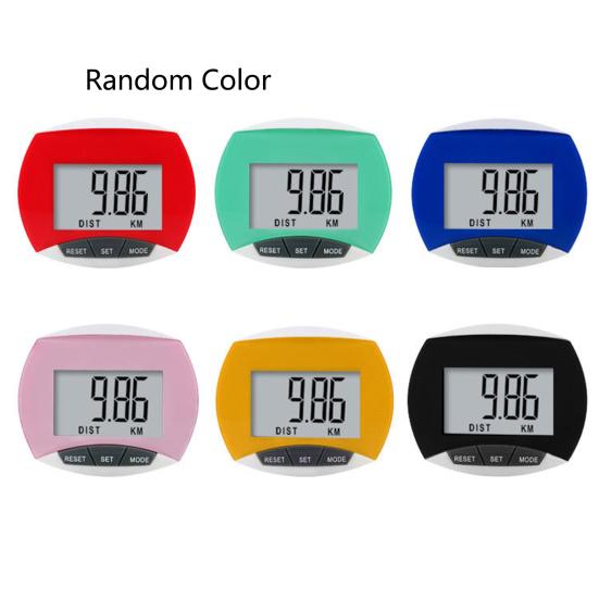 Running Pedometer High Clearly Sensitive Accurate Reading Clear Screen Count Steps Electronic Large Screen Pedometer Running Use