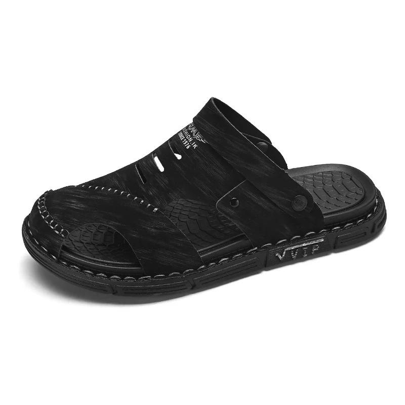 

Кроссовки мужские сандалии летняя обувь новые мужские сандалии больших размеров модные повседневные уличные пляжные тапочки дышащая обувь для ходьбы 40