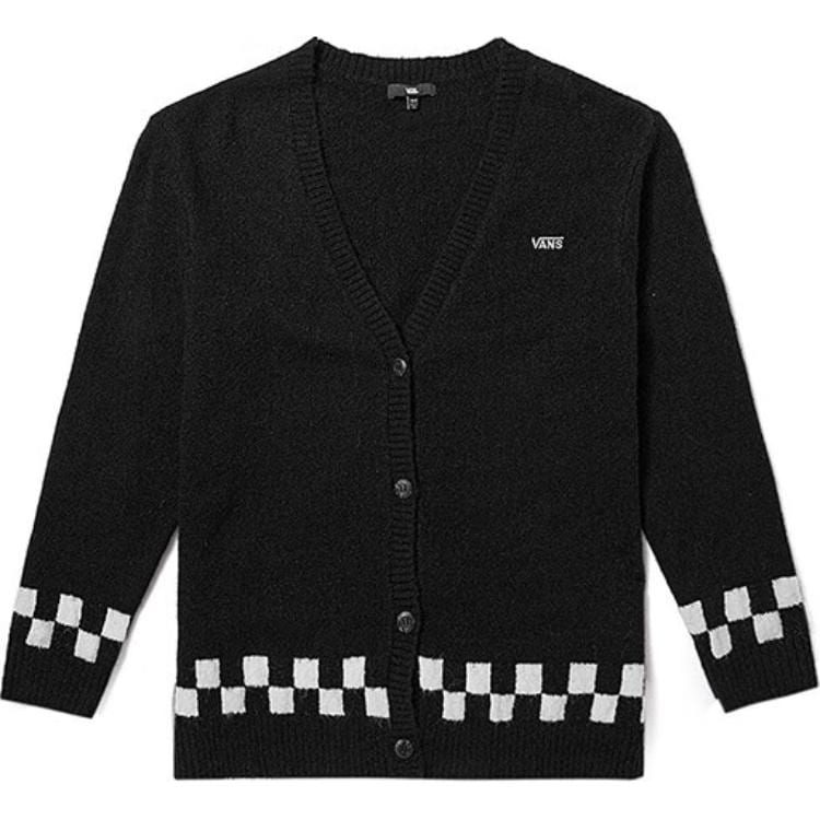 Vans Knitwear Women`s Black V Neck