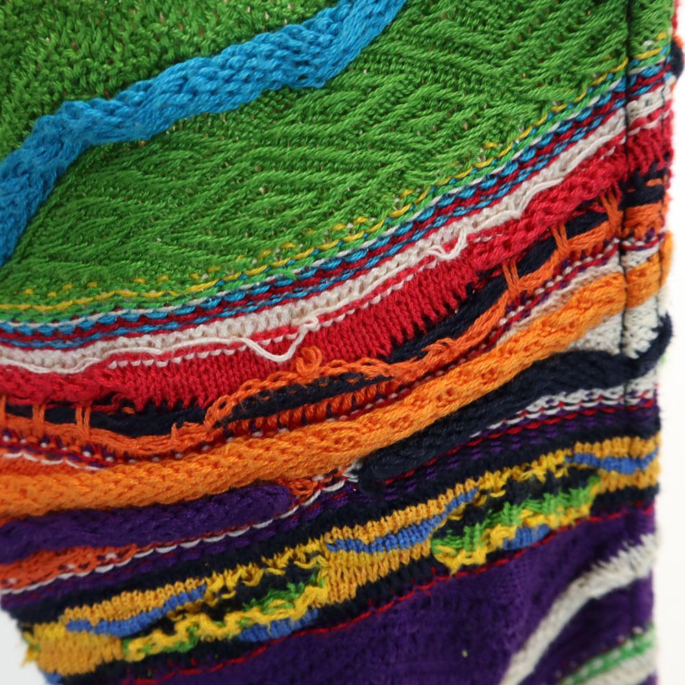 Coogi 90s Australian Made Old 3D V-neck 3D Knit Cardigan Long Sleeve Men's Used