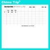 Chime Trip Travel Mini Pouch, Underwear Storage Bag, Stylish Bag-in-Bag Travel Pouch (STNo. 26001) (Free Size, Bordeaux)