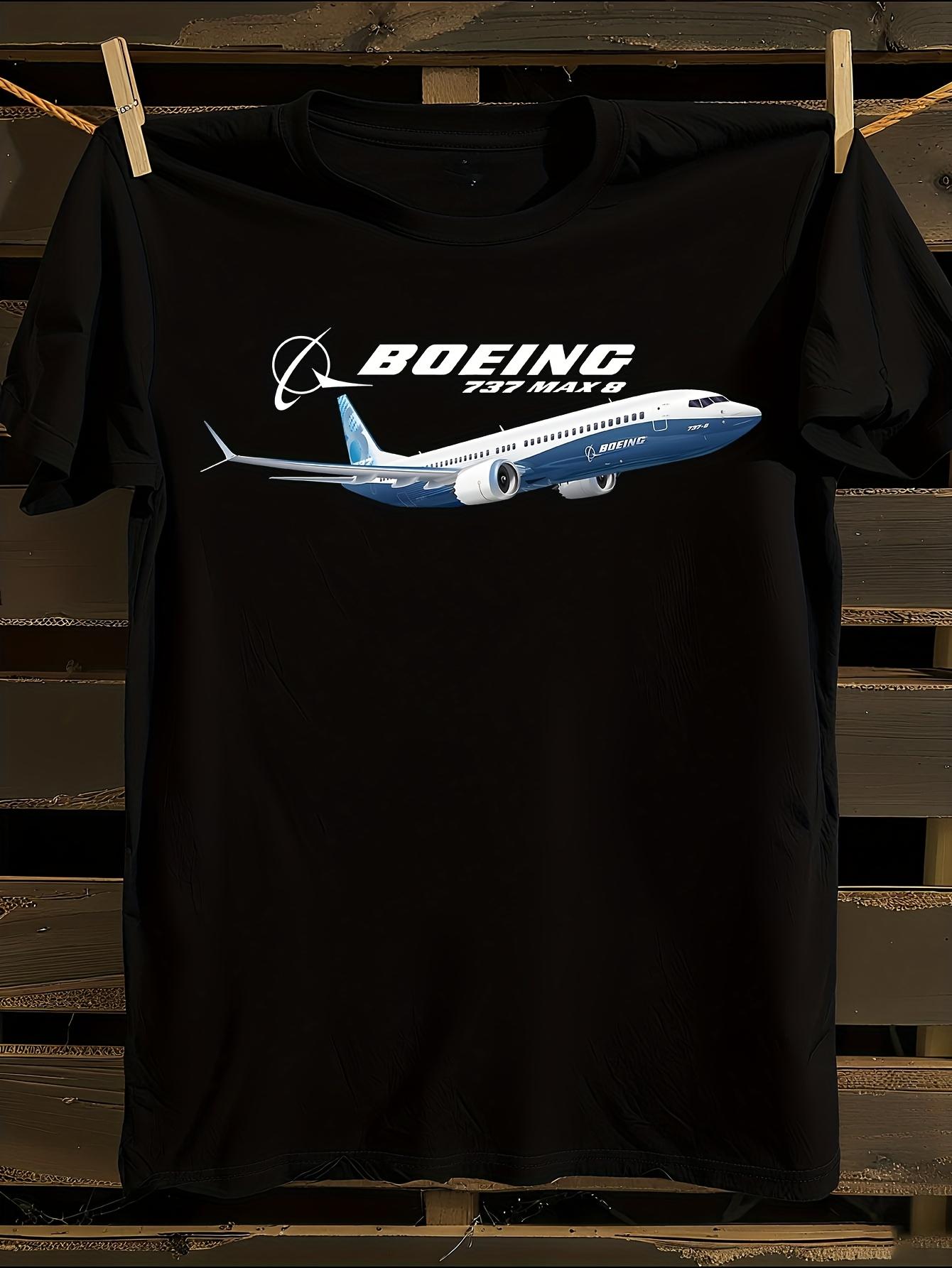 Boeing 737 Airplane T-shirt XXXL