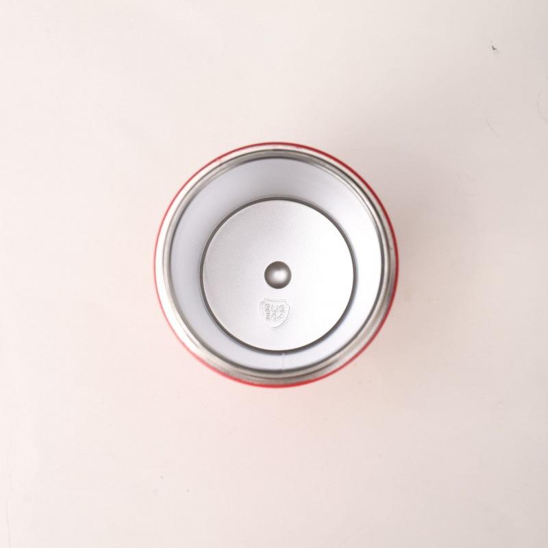 Simple And High-Value Coffee Cup Straw Double Drink Thermos Cup Portable Accompanying Cup Creative Car Male And Female Students Water Cup