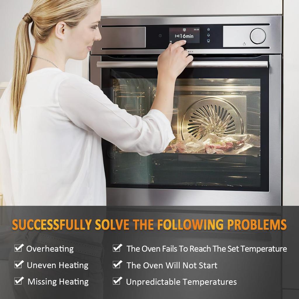 WPW10181986 W10181986 Oven Temperature Sensor Probe Replacement Part - Exact Fit for Whirlpool Maytag Kenmore Ranges - Replaces WPW10181986 8273902