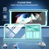 Anti -Drop Slide Camera Protection Case For Samsung Galaxy Z Fold 4 5g Fold4 Zfold4 Non -Slip Clear Acrylic Phone Bag Funda