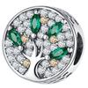 Charms Do Pandora Pave Drzewo Rodziny Srebro 925