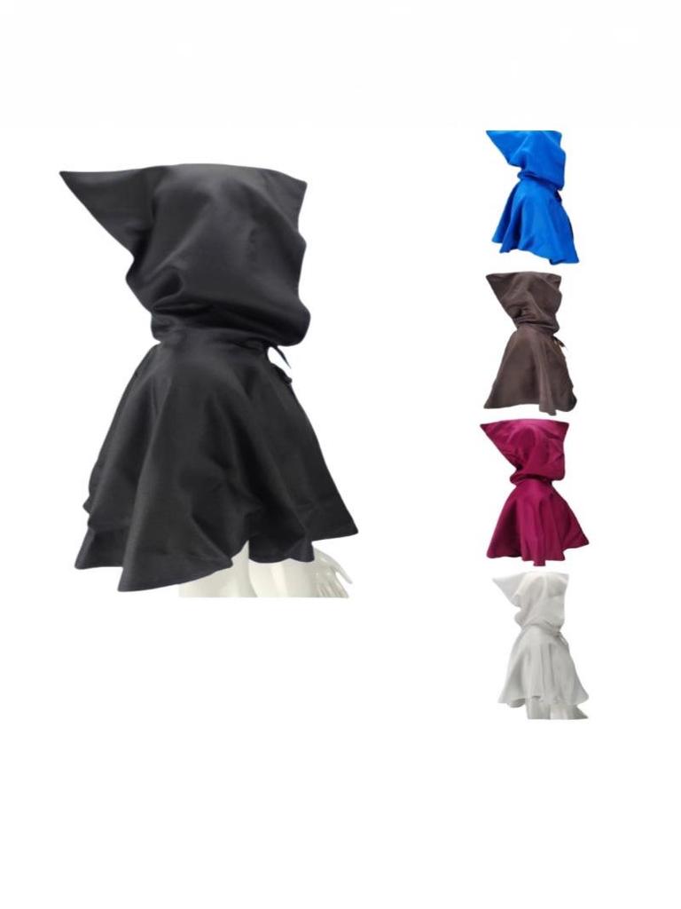 Grim Reaper Medieval Hooded Cloak for Halloween and Stage Performances