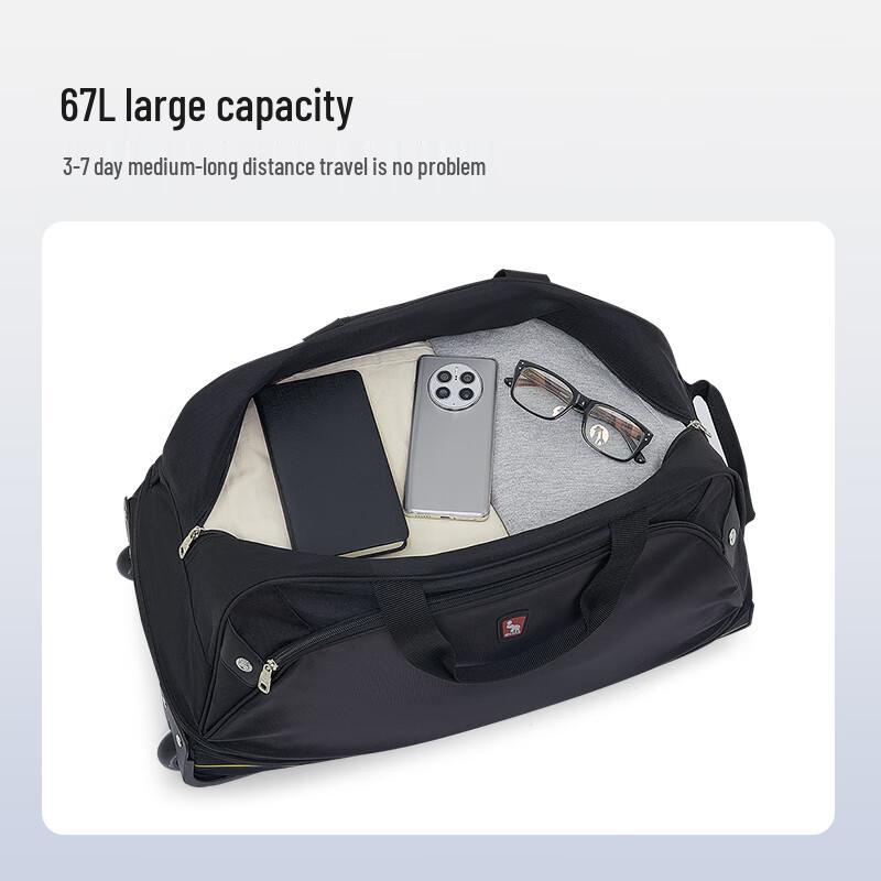 Aiwashi Large Capacity Foldable Carry-on Travel Bag