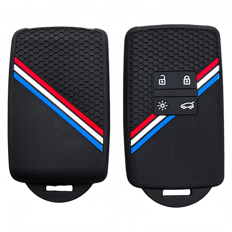 Silicone Car Key Case Cover For Alpine A290 Gts A110 Espace Austral Duster Lodgy Spring Koleos Captur Rafale