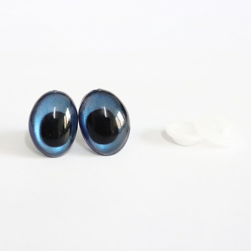 20pcs(10pairs) DIY Safety Eyes 3D Crochet Dolls Eyeballs Amigurumi Toys Making Accessories