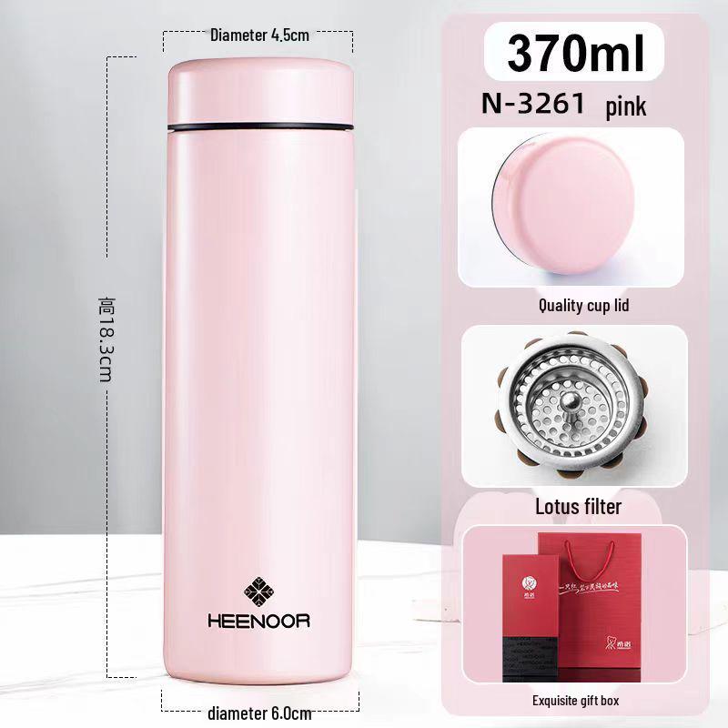 

Sinox Insulated 304 Stainless Steel Water Bottle - Portable, Vacuum-Sealed Cup for Men & Women, Ideal for Travel, Business, and Home Use 370ml-600ml